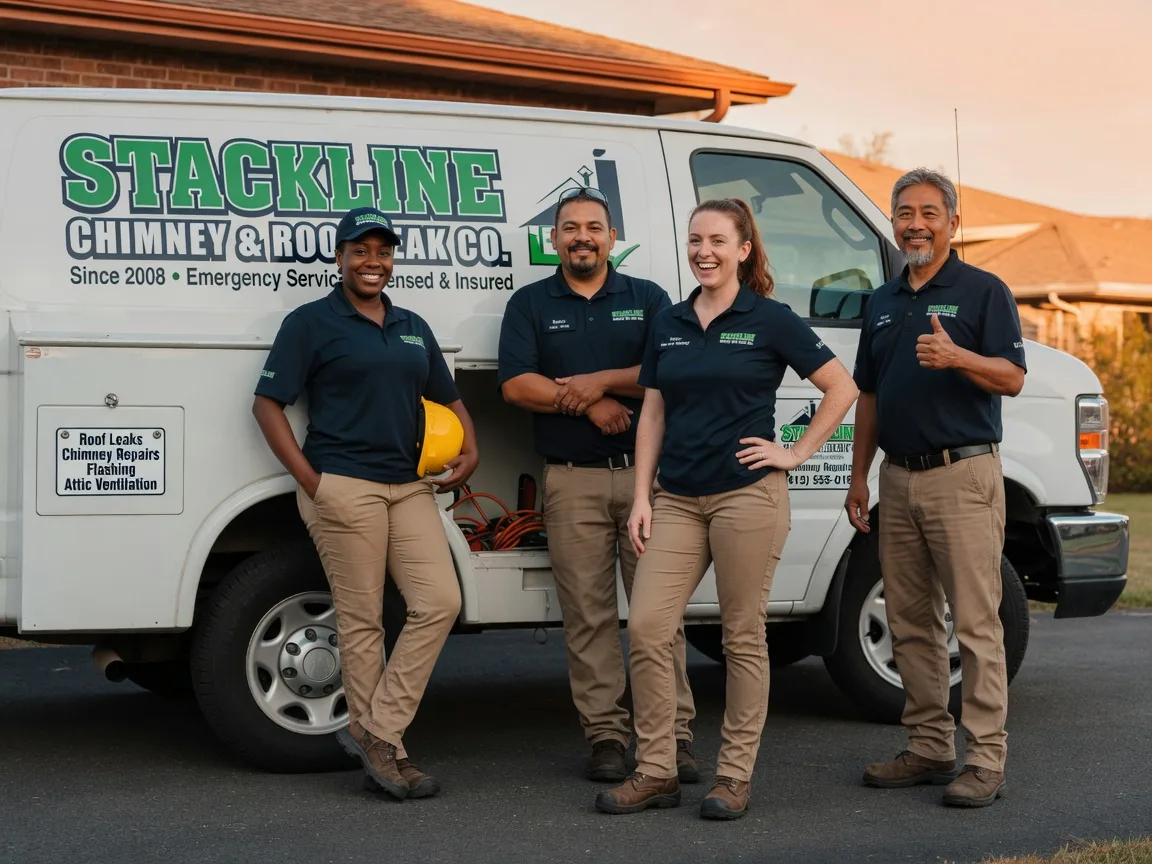 Chimney flashing repair company in Prescott, MI